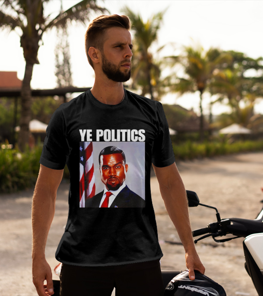 Ye Politics Kanye West American Flag T-Shirt