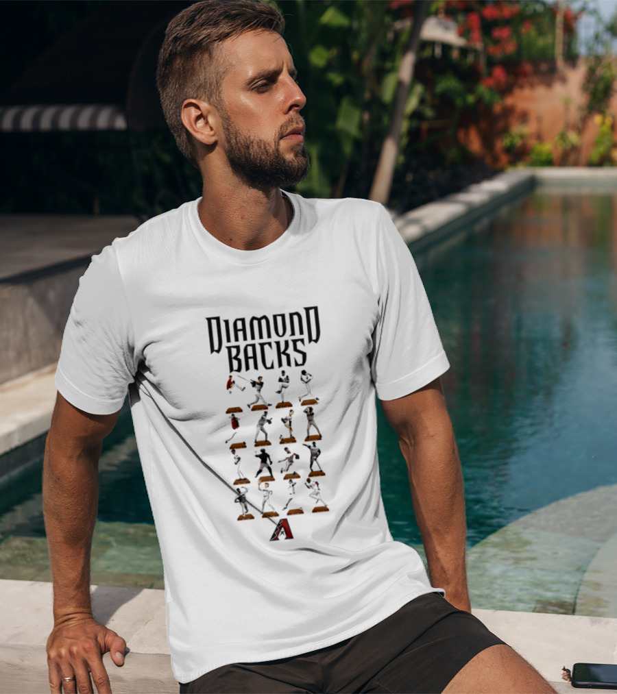 Diamondbacks Hall Of Fame MLB Baseball Legends Moments T-Shirt
