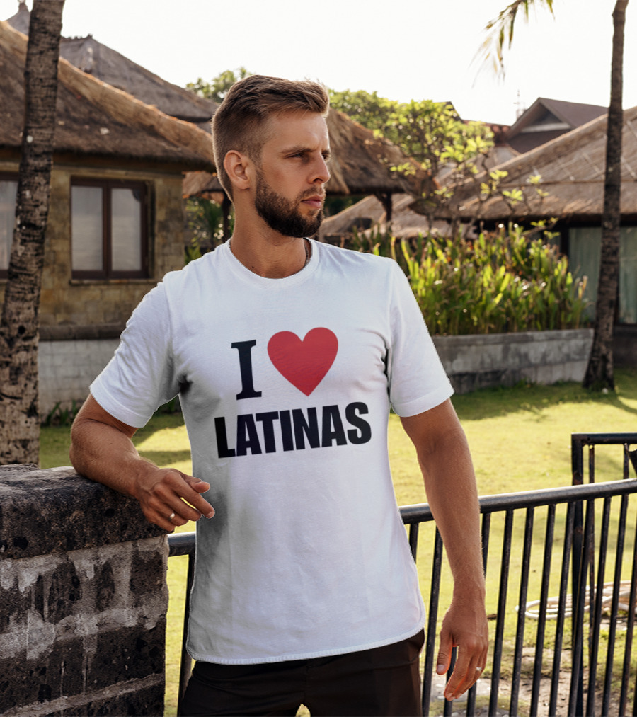 I Love Heart Latinas T-Shirt