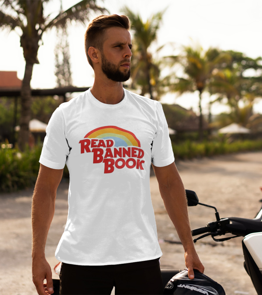 Read Banned Book Rainbow T-Shirt