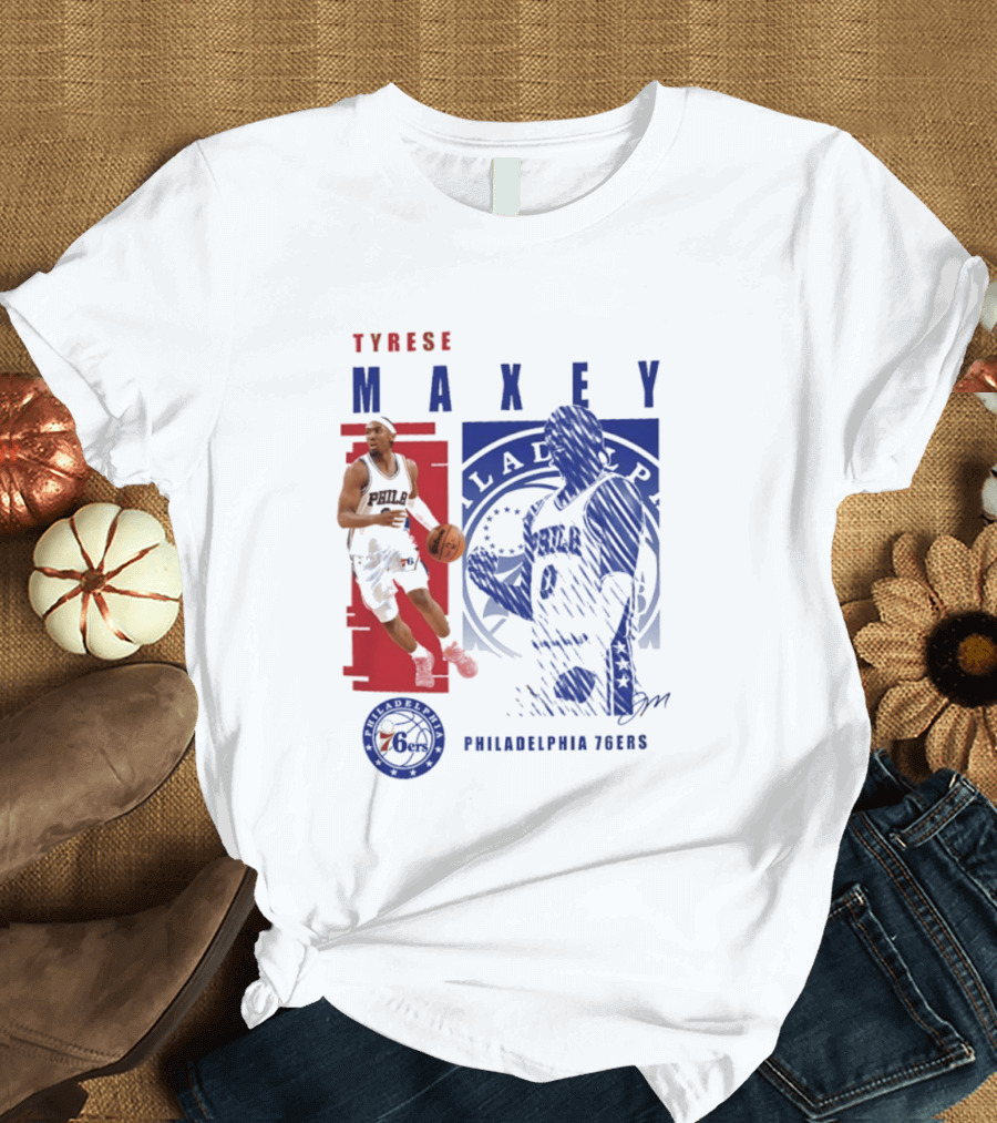 Tyrese Maxey Philadelphia 76ers NBA Highlights 2026 T-Shirt