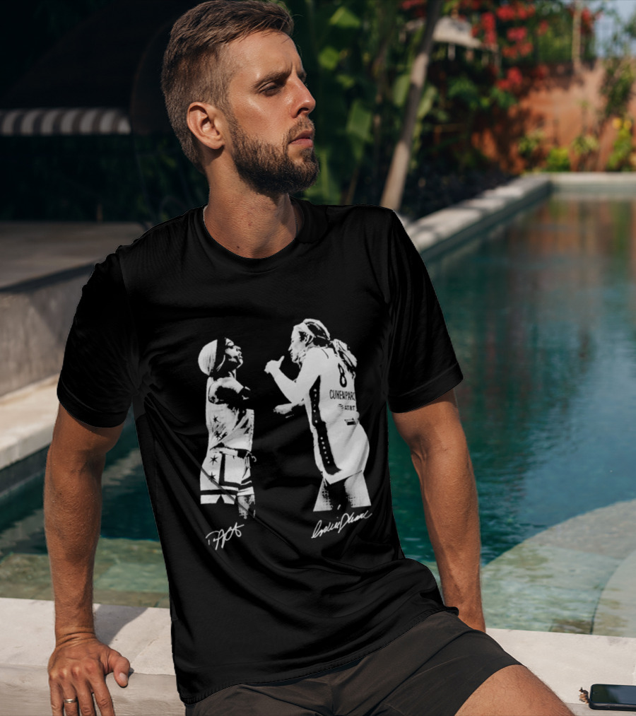 Sophie Cunningham DiJonai Is Dirty Rivalry Basketball Players Signature T-Shirt