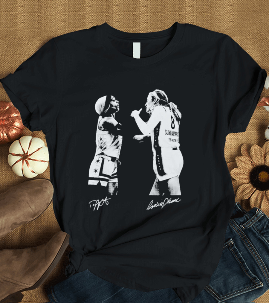 Sophie Cunningham DiJonai Is Dirty Rivalry Basketball Players Signature T-Shirt