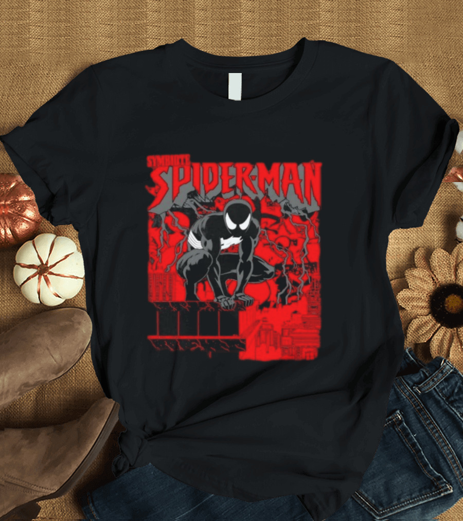 Symbiote Spider Man Marvel Venom Black Suit Comic T-Shirt