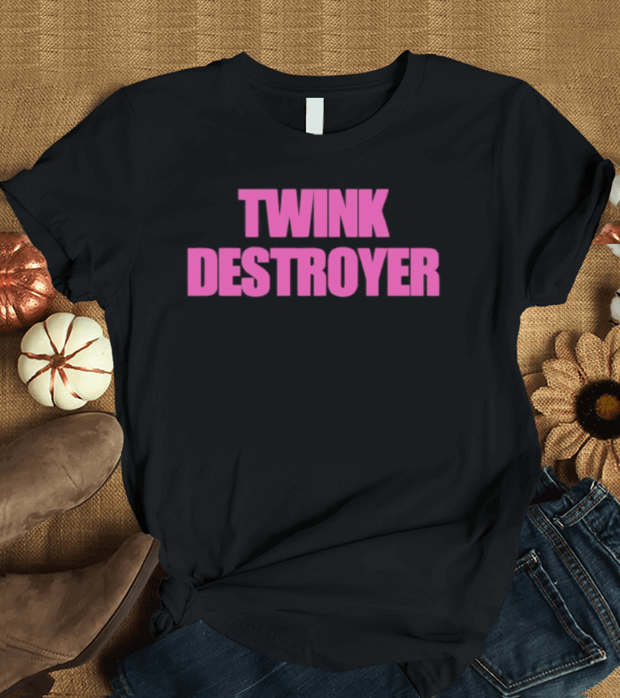 Twink Destroyer Bold Pink T-Shirt