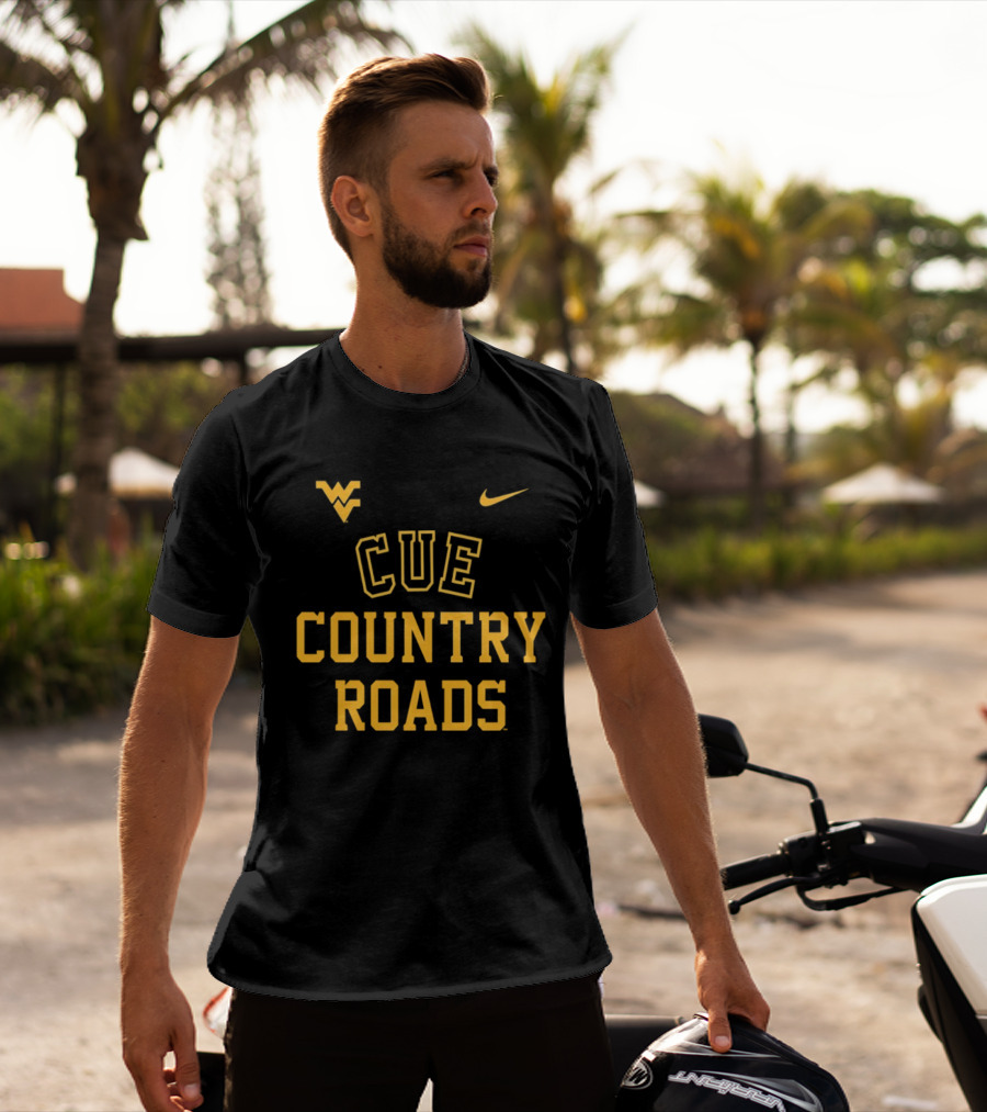 West Virginia Mountaineers CUE COUNTRY ROADS Nike T-Shirt