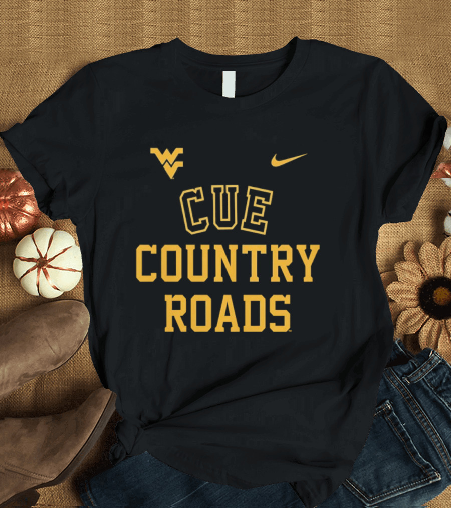 West Virginia Mountaineers CUE COUNTRY ROADS Nike T-Shirt