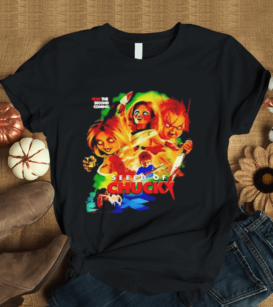 Fear The Second Coming Seed Of Chucky Chucky And Tiffany T-Shirt