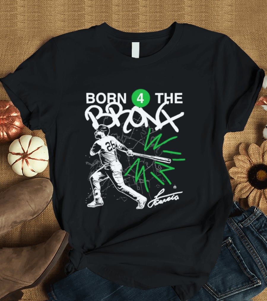 Born 4 The Bronx New York Yankees Luis Garcia Jr. Sports T-Shirt