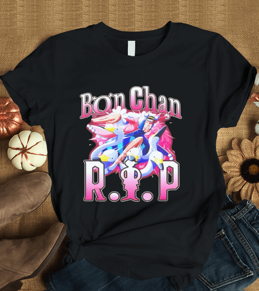 Bon Chan RIP One Piece Bentham Manga Swan Ballet Warlord T-Shirt