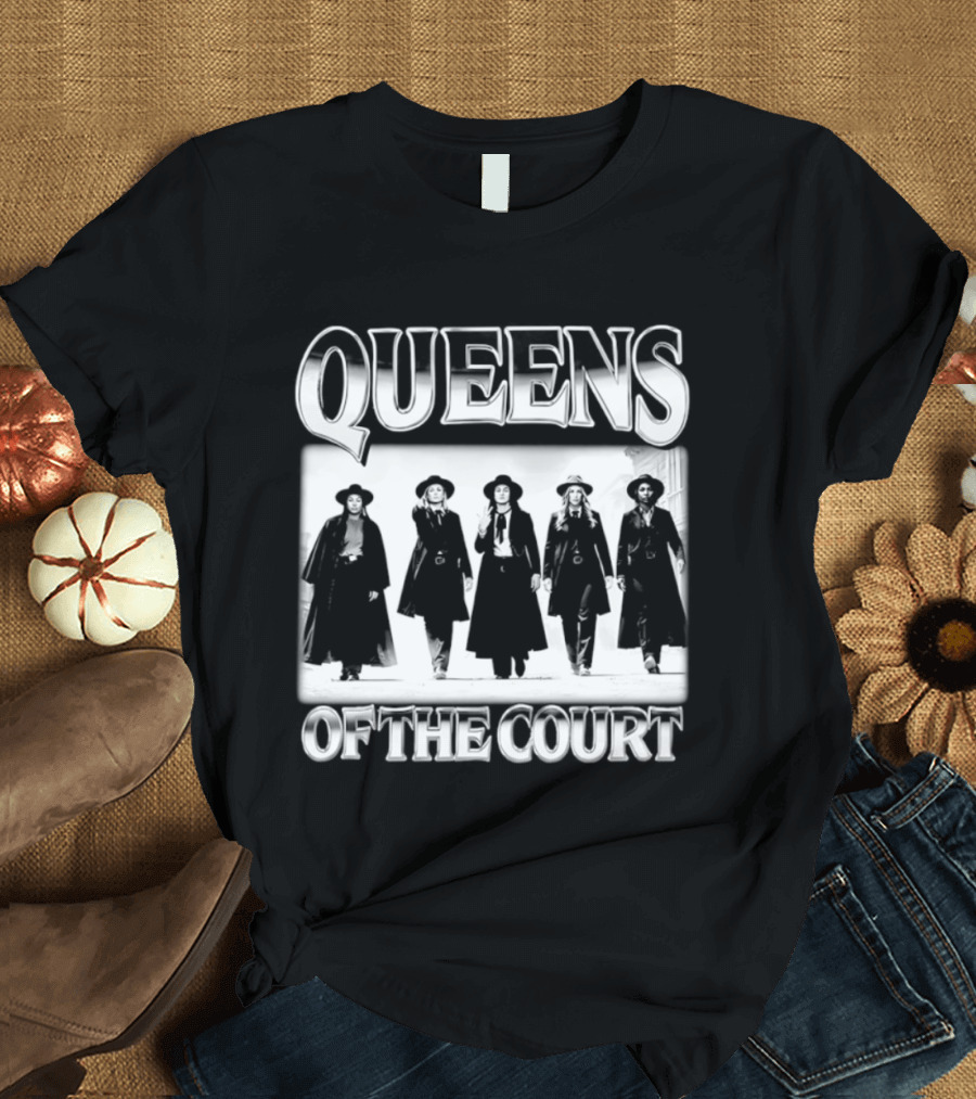 Indiana Fever Queens Of The Court Basketball Team Legends T-Shirt
