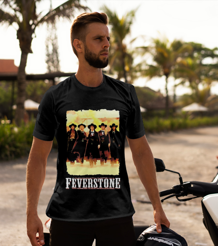 Indiana Fever Feverstone Meme Team Members In Old West T-Shirt