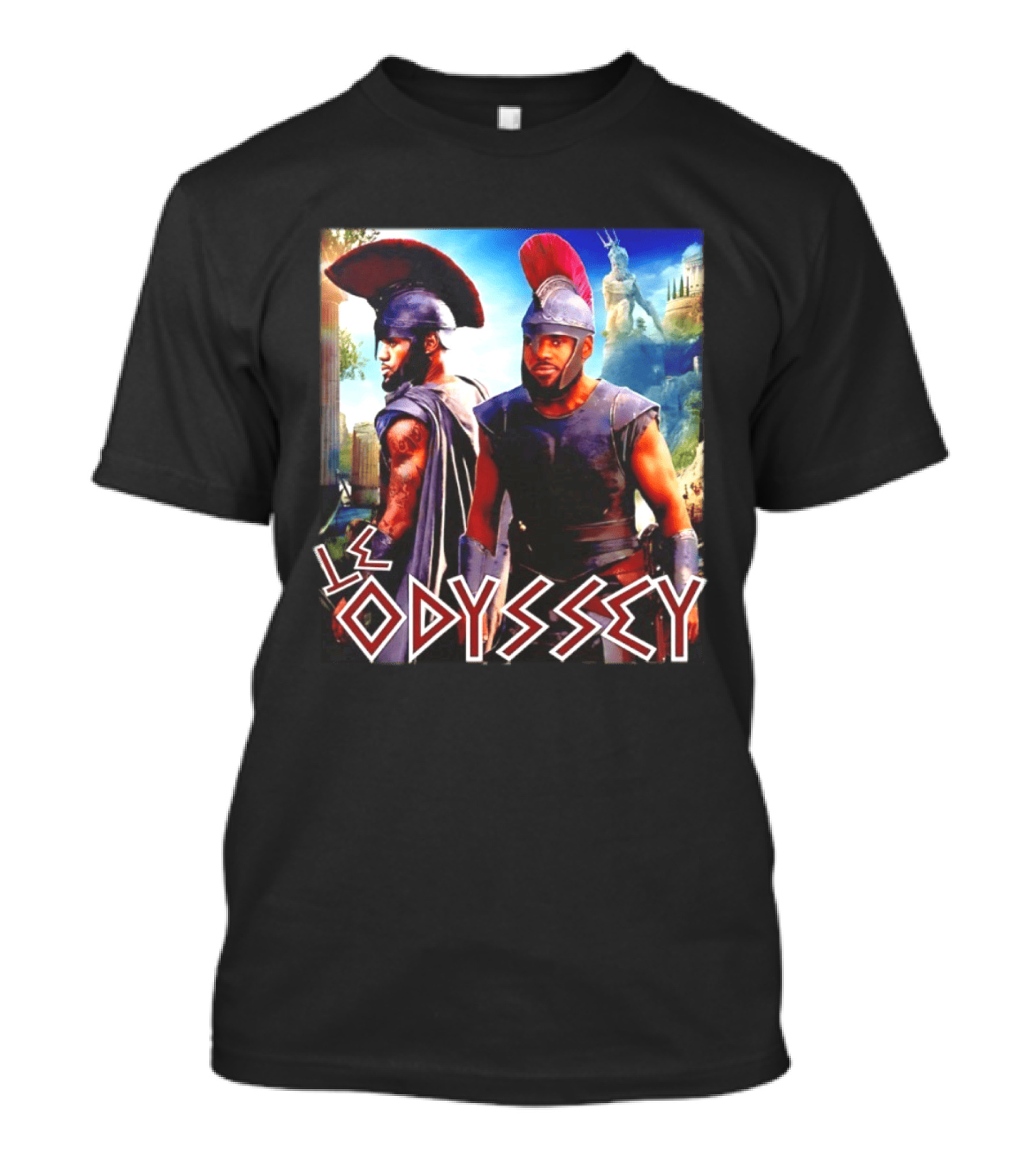 LeOdyssey LeBron James Greek Mythology Adventure T-Shirt
