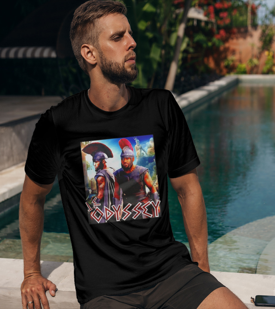 LeOdyssey LeBron James Greek Mythology Adventure T-Shirt