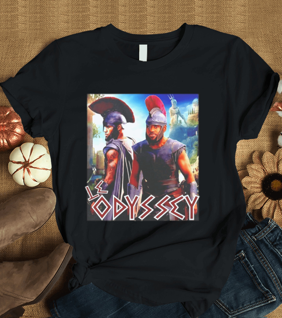 LeOdyssey LeBron James Greek Mythology Adventure T-Shirt