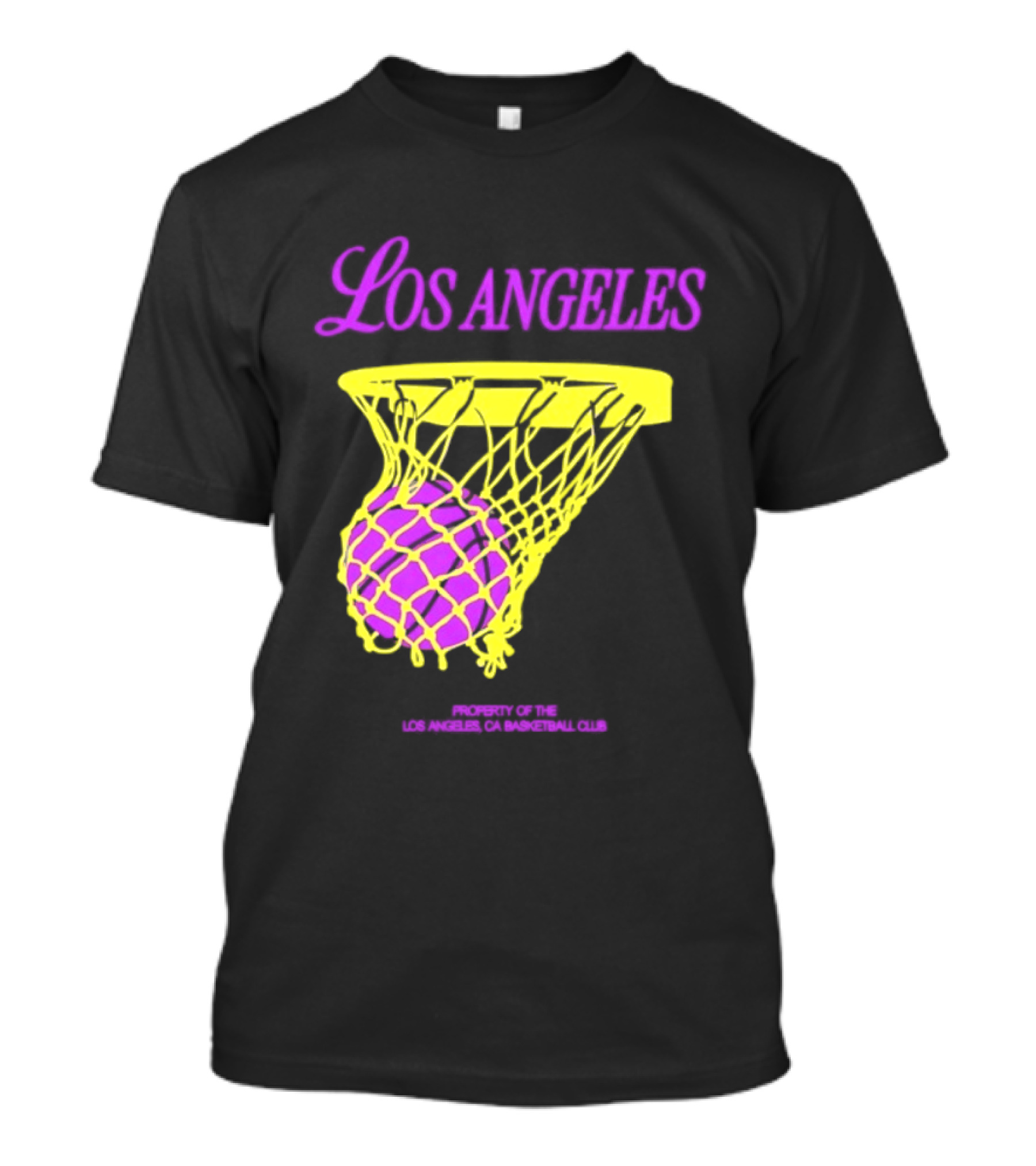Los Angeles Basketball Club Property Los Angeles CA T-Shirt