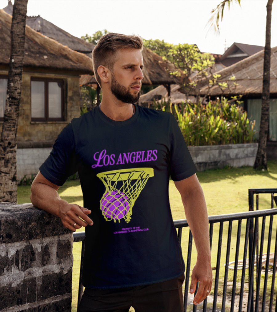 Los Angeles Basketball Club Property Los Angeles CA T-Shirt