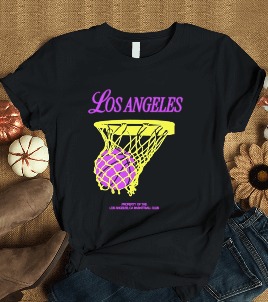 Los Angeles Basketball Club Property Los Angeles CA T-Shirt
