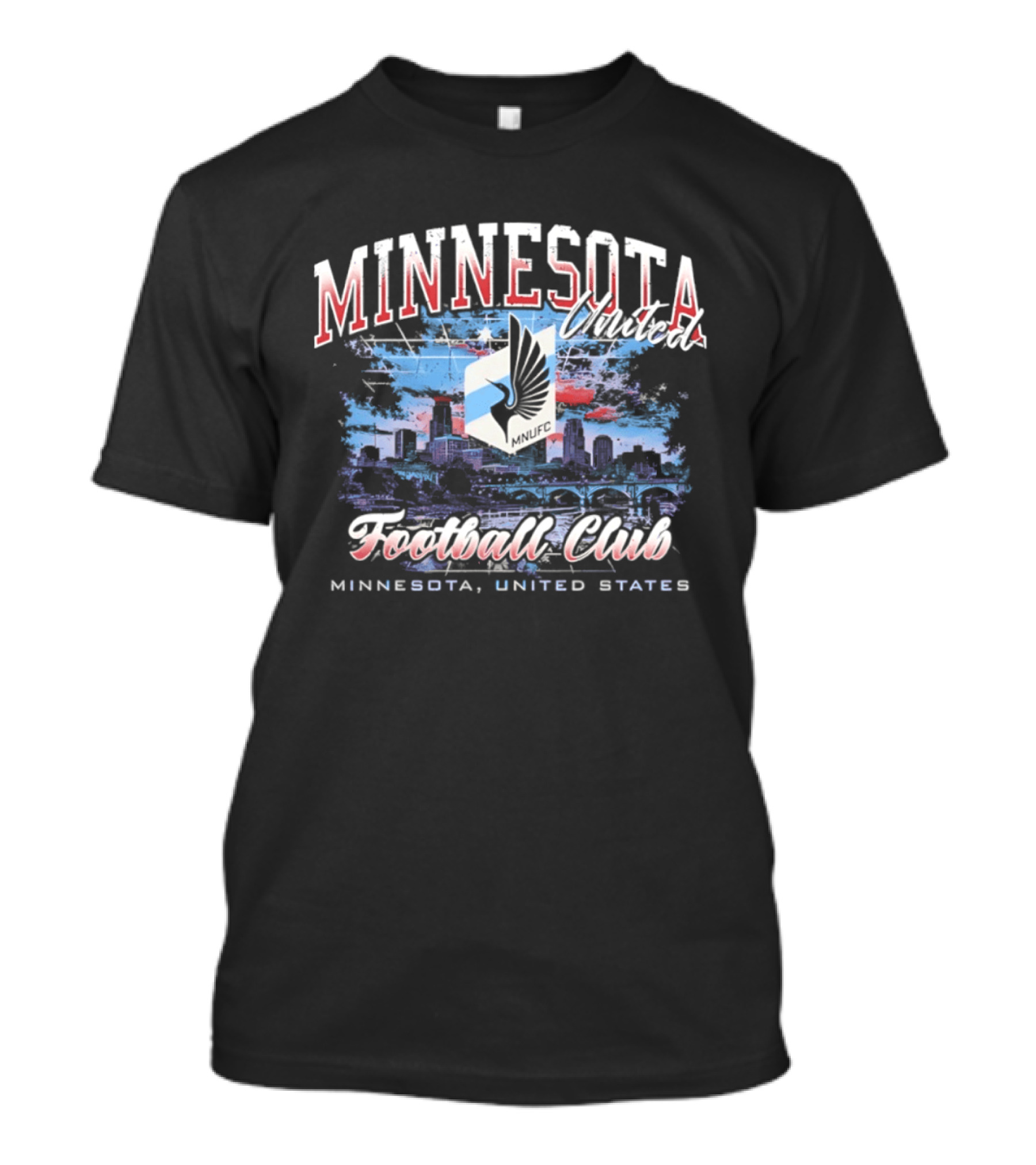 Minnesota United Football Club Minnesota United States Scenery T-Shirt