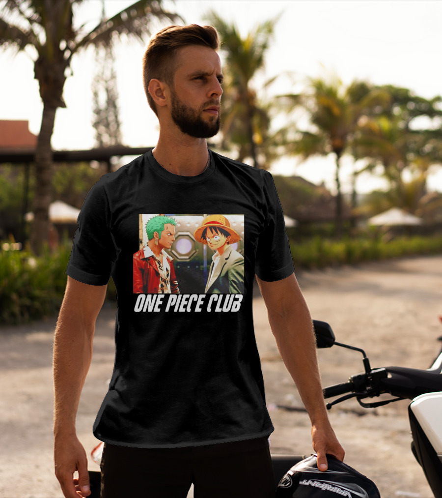 One Piece Club Roronoa Zoro Monkey D Luffy T-Shirt