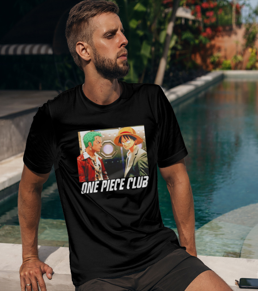 One Piece Club Roronoa Zoro Monkey D Luffy T-Shirt