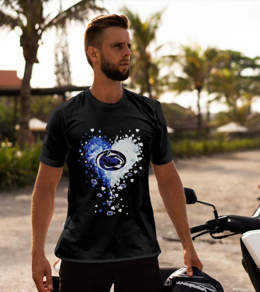 Penn State Nittany Lions 2026 NCAA Heart Diamond T-Shirt
