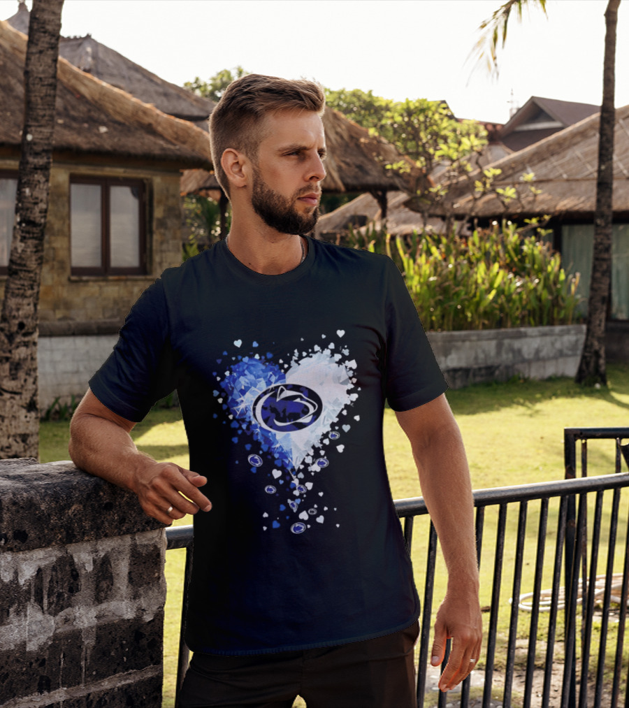 Penn State Nittany Lions 2026 NCAA Heart Diamond T-Shirt