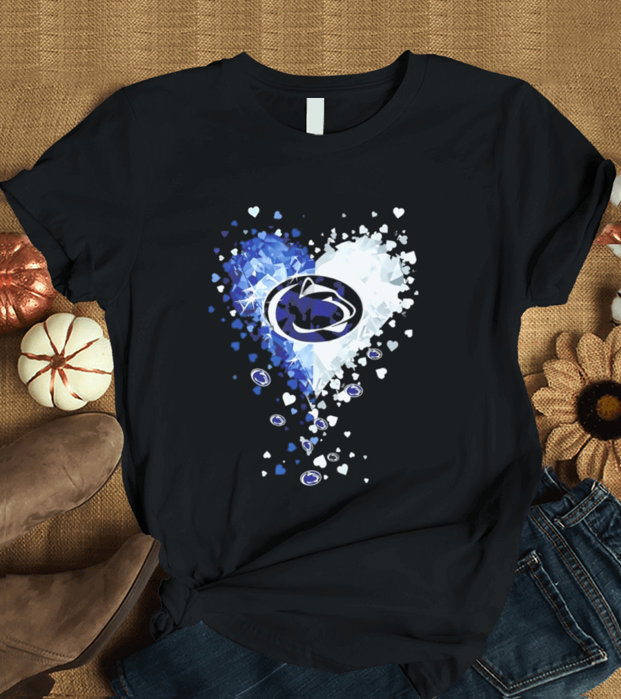 Penn State Nittany Lions 2026 NCAA Heart Diamond T-Shirt