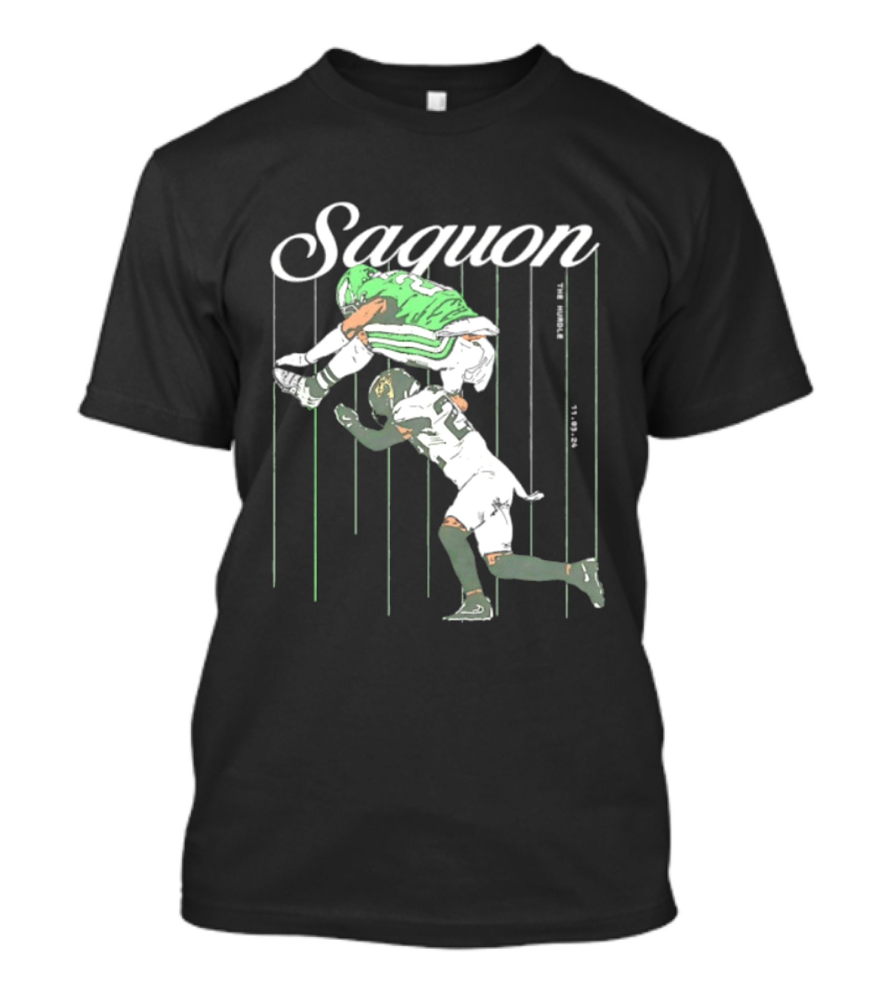 Saquon Barkley Backwards Hurdle Against Philadelphia Eagles T-Shirt