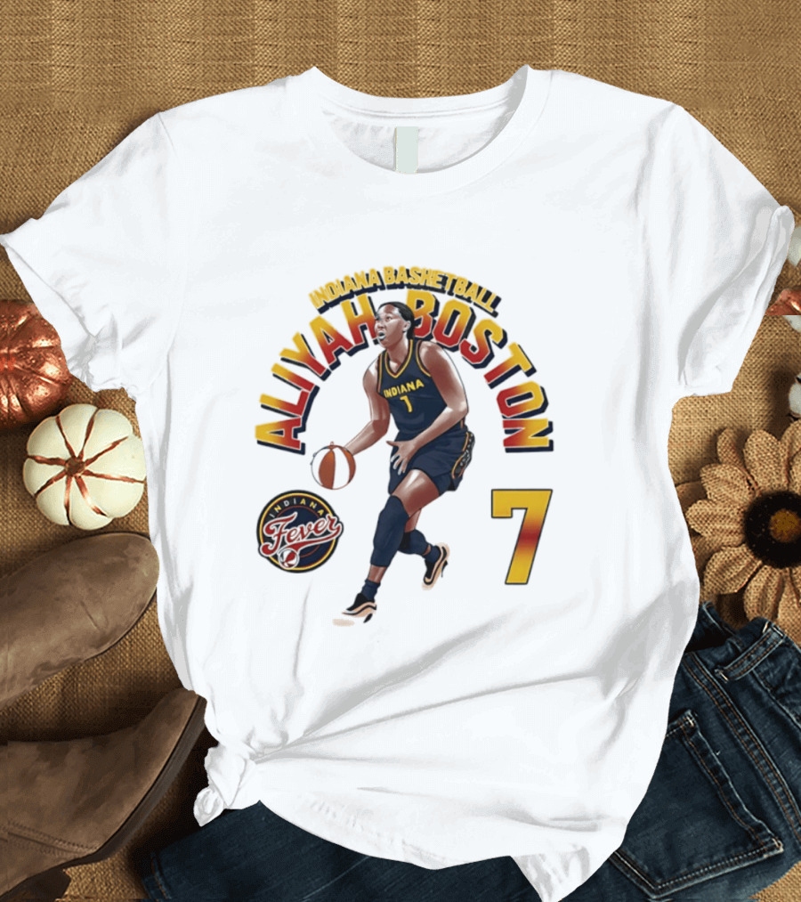 Aliyah Boston Indiana Fever Basketball 7 T-Shirt