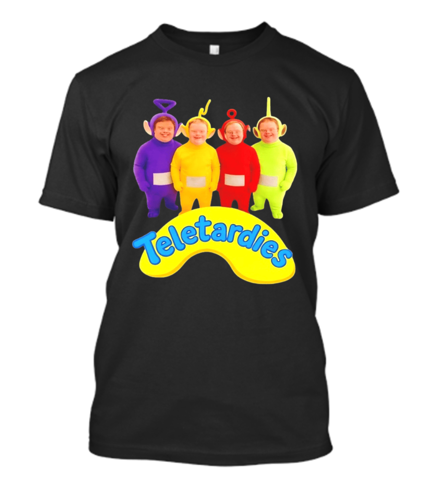Teletardies Teletubbies Down Syndrome T-Shirt