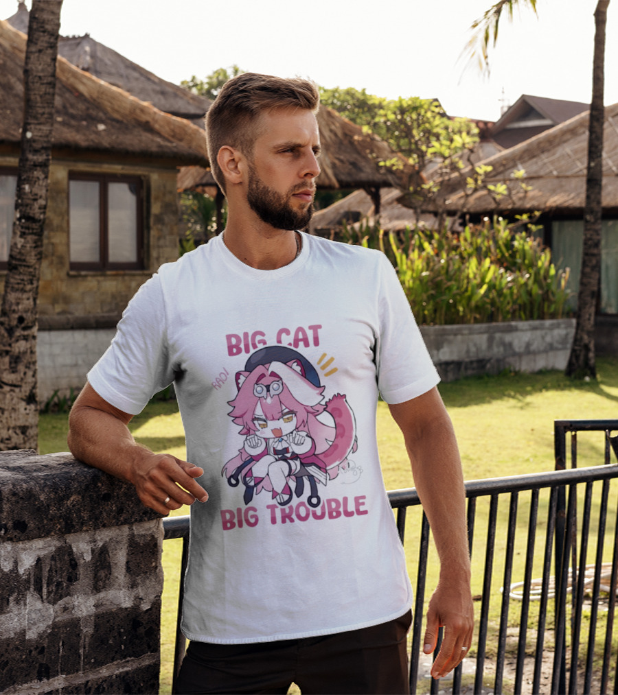 BIG Cat Prowls Into BIG Trouble Anime T-Shirt