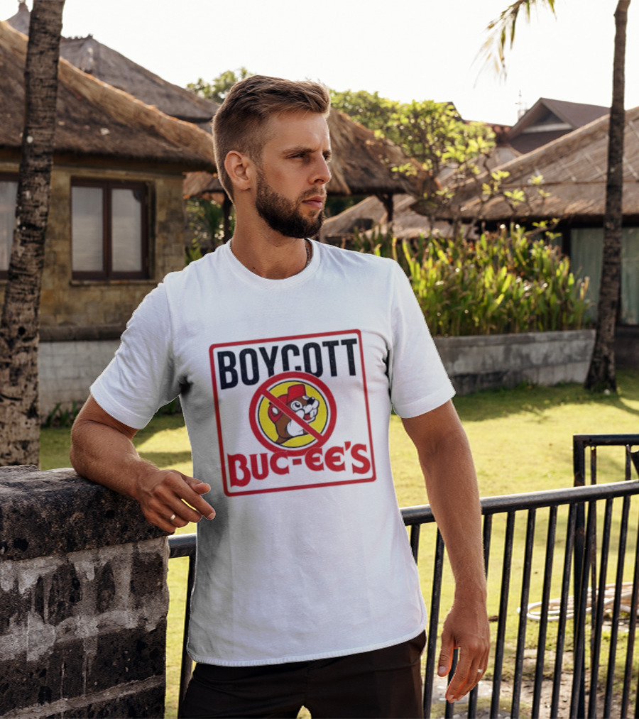 Boycott Buc Ee's Gas Station Protest No T-Shirt