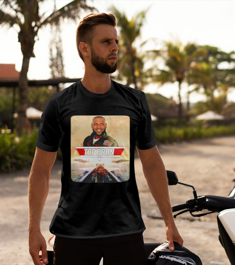 Top Bron LeBron James Aviator T-Shirt