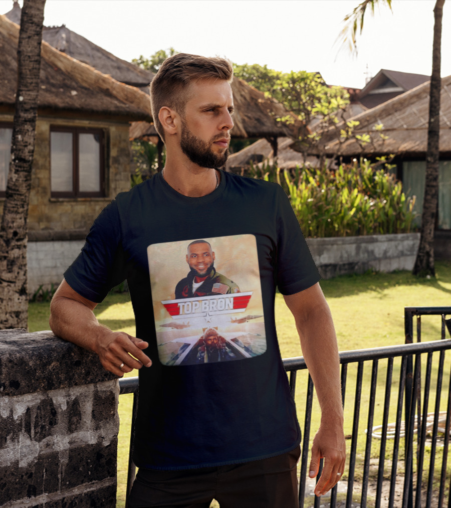 Top Bron LeBron James Aviator T-Shirt