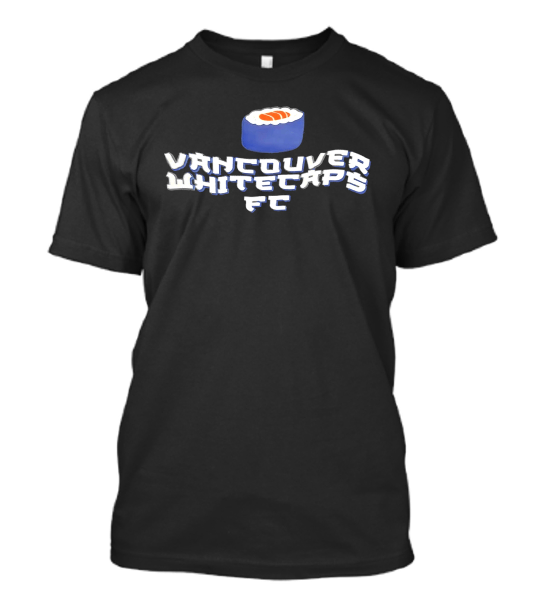 Vancouver Whitecaps FC Sushi Roll Soccer Fan T-Shirt