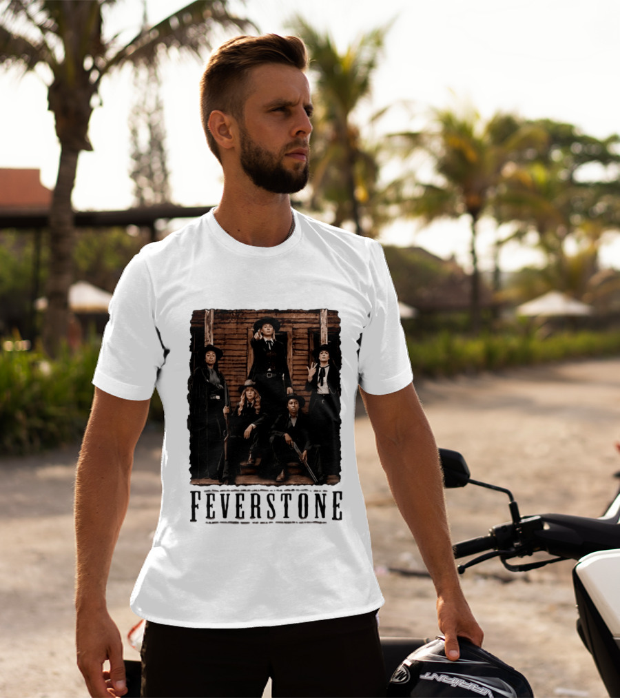 Feverstone Indiana Fever WNBA Basketball Team Western T-Shirt
