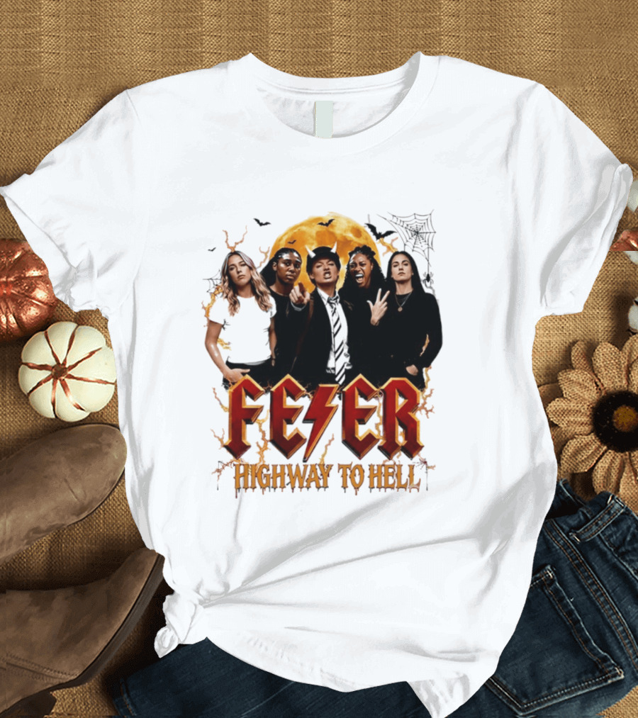 Indiana Fever Highway To Hell Halloween Fever T-Shirt