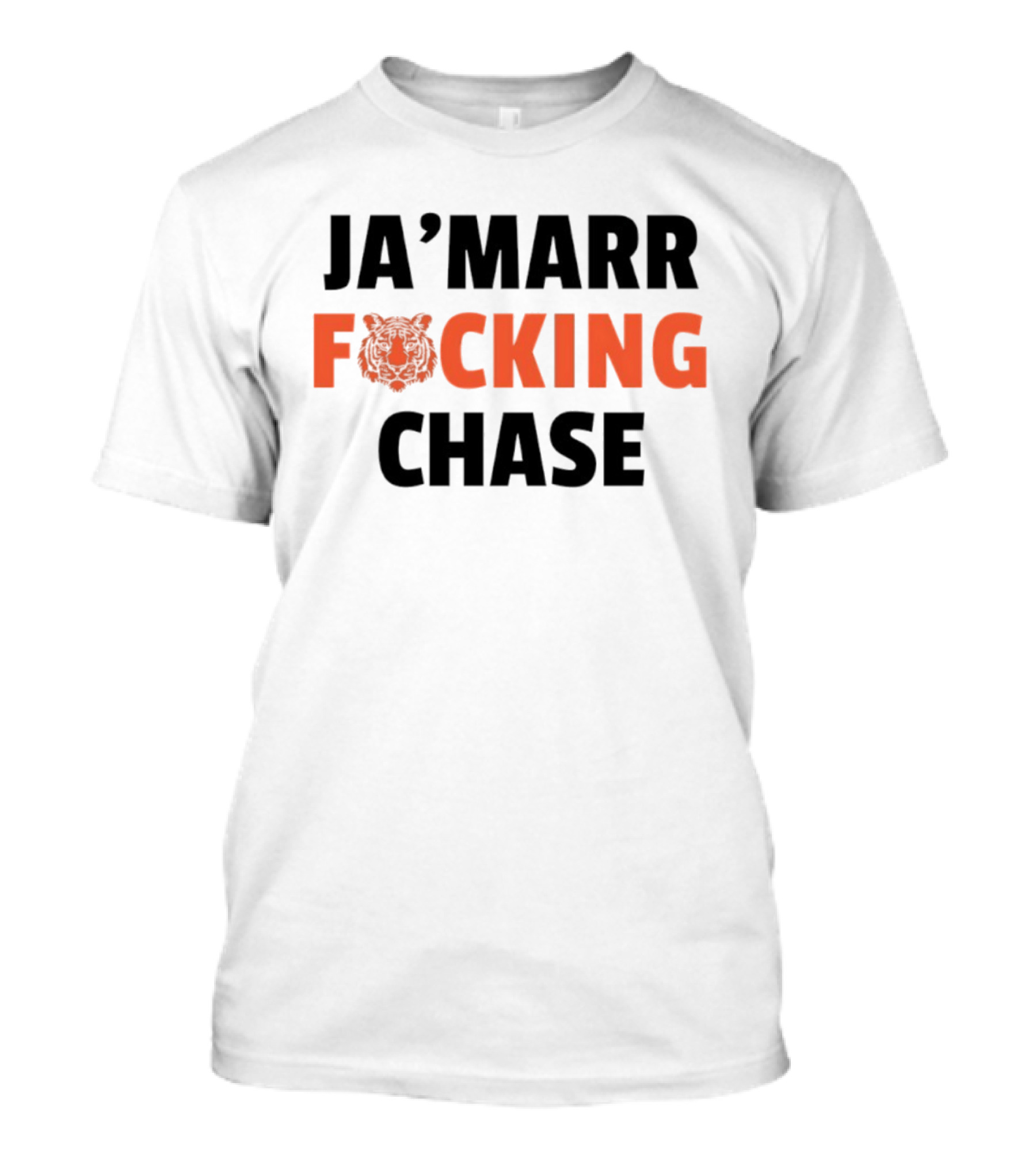 Cincinnati Bengals Ja'Marr Chase Football Tiger T-Shirt