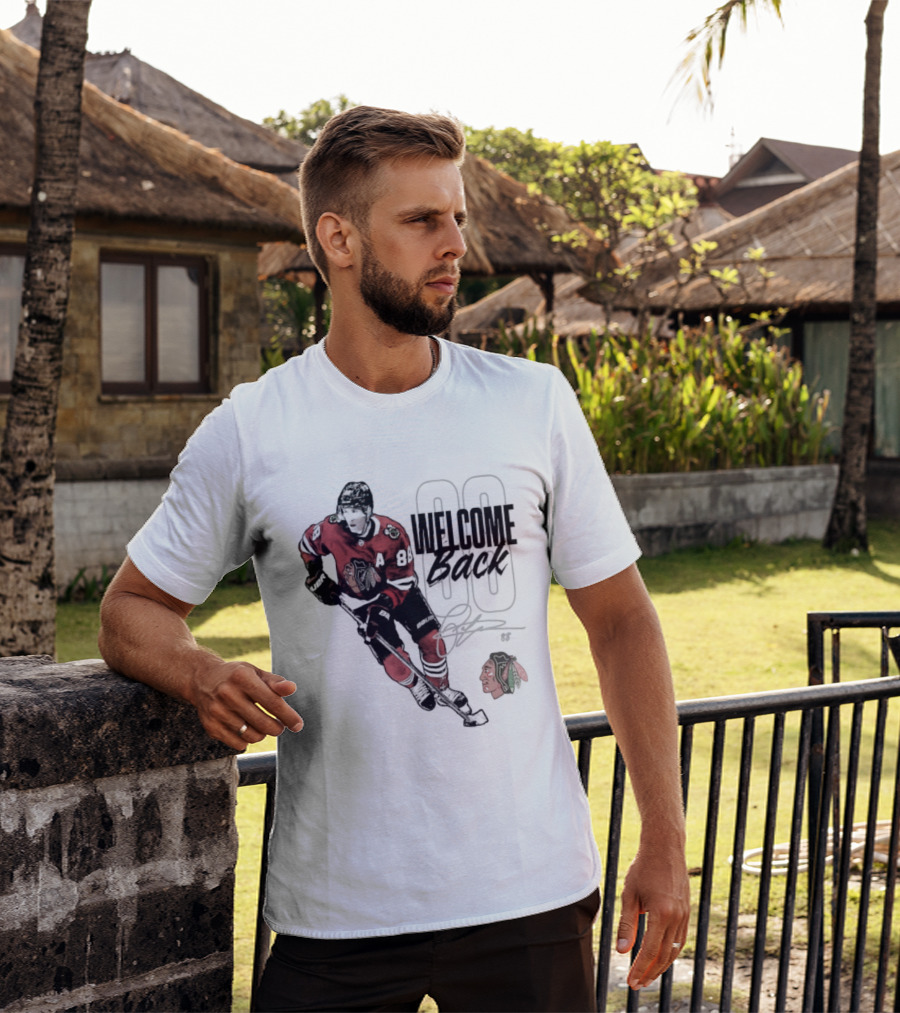 Patrick Kane 88 Chicago Blackhawks Welcome Back T-Shirt