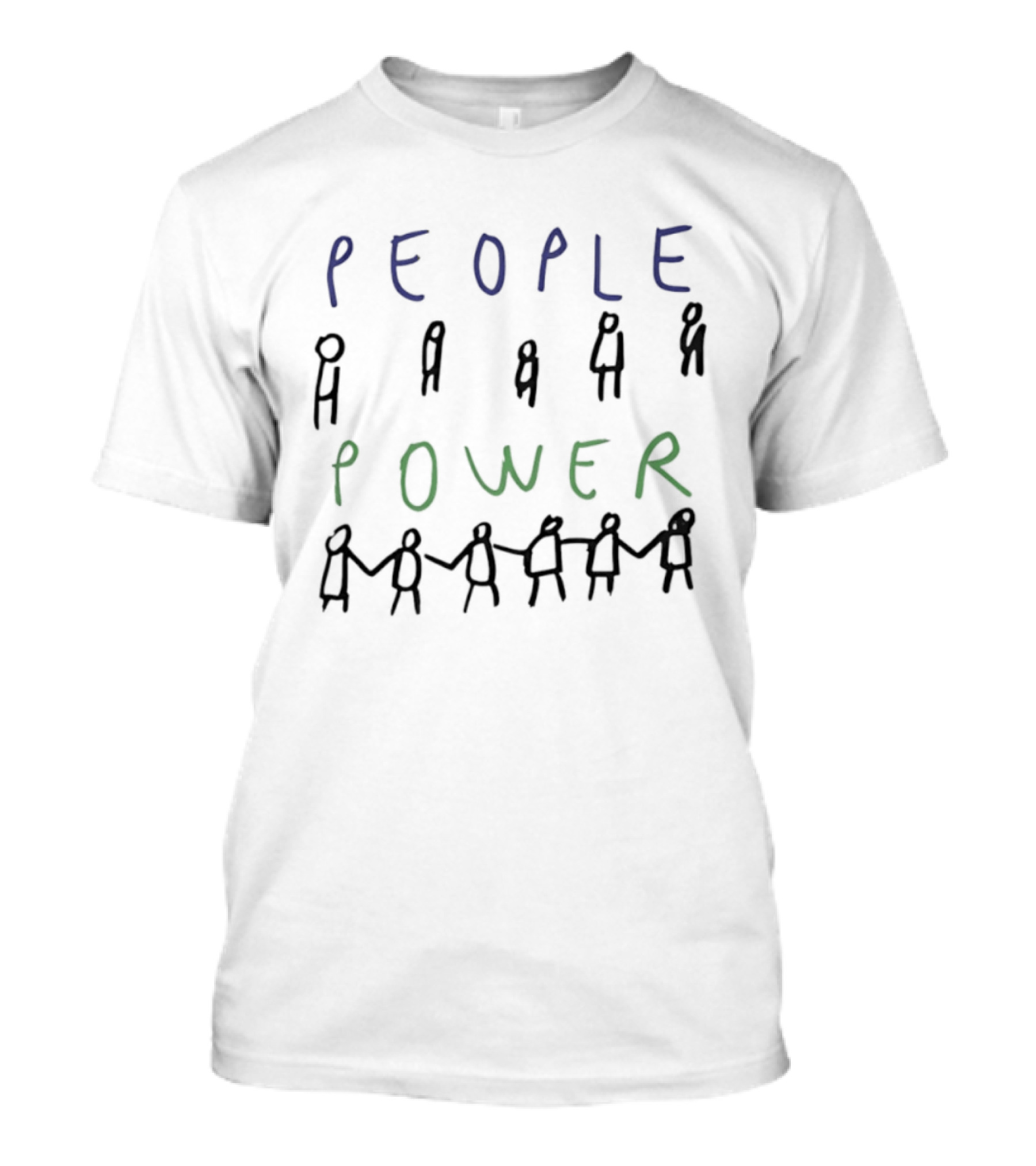 PEOPLE POWER Activism Social Justice Unity Togetherness T-Shirt