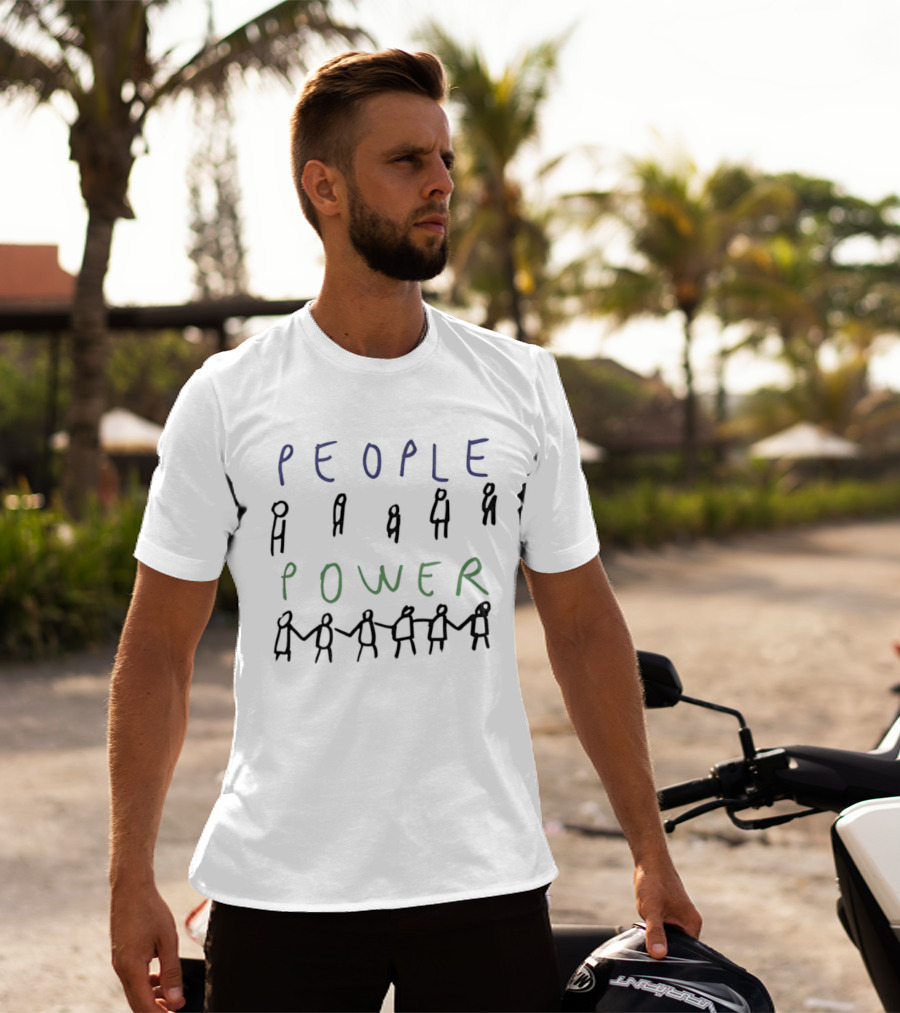 PEOPLE POWER Activism Social Justice Unity Togetherness T-Shirt