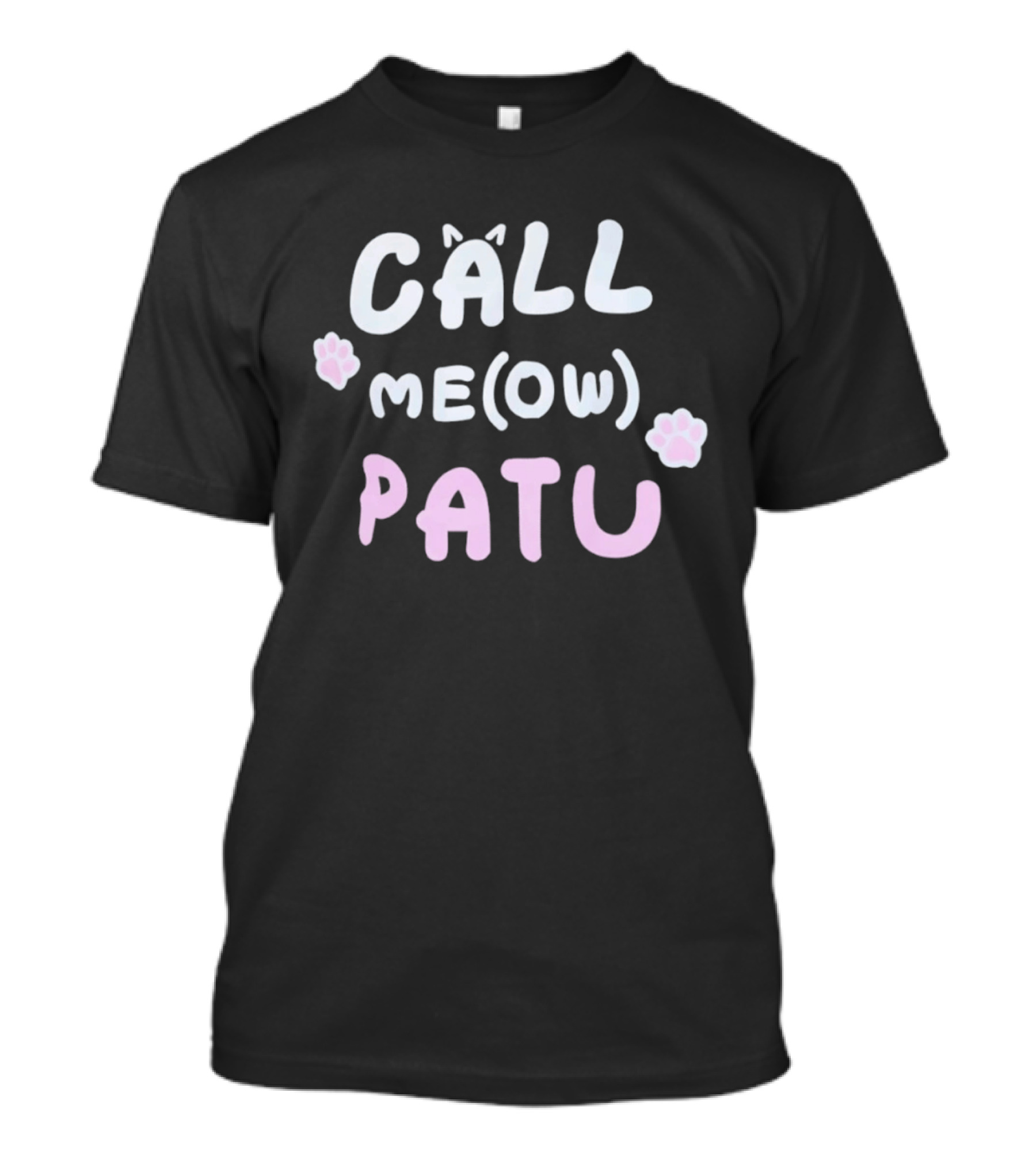 CALL ME(OW) PATU Cat Paw Prints T-Shirt