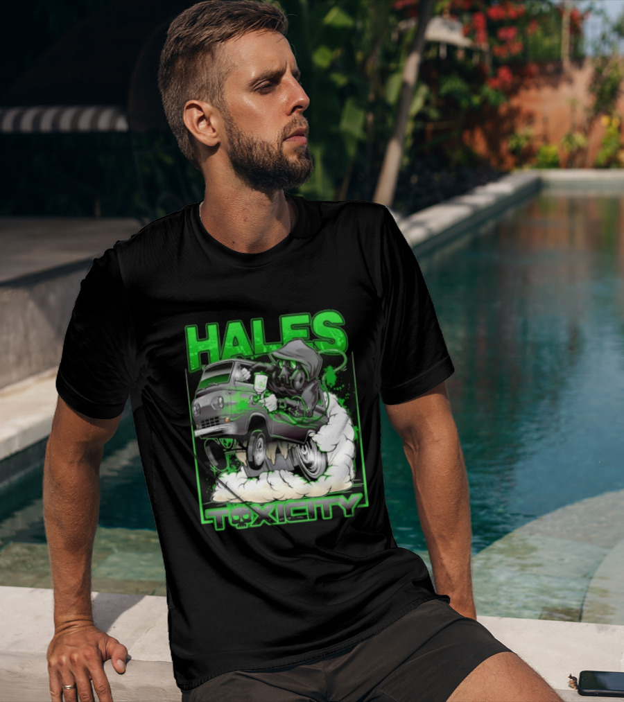 Hales Toxicity Gas Mask Graffiti Van Street T-Shirt