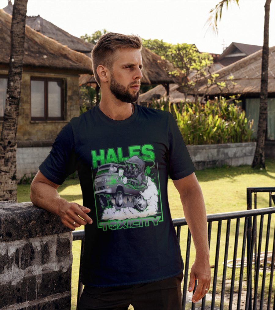 Hales Toxicity Gas Mask Graffiti Van Street T-Shirt