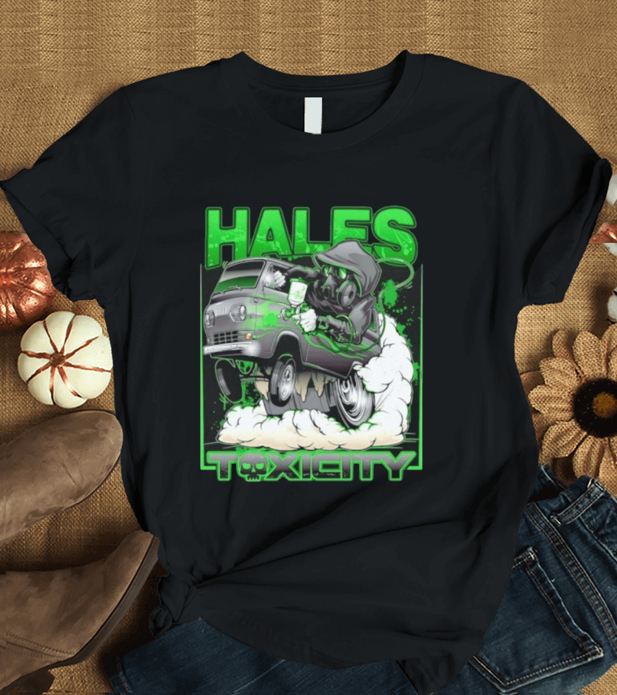 Hales Toxicity Gas Mask Graffiti Van Street T-Shirt
