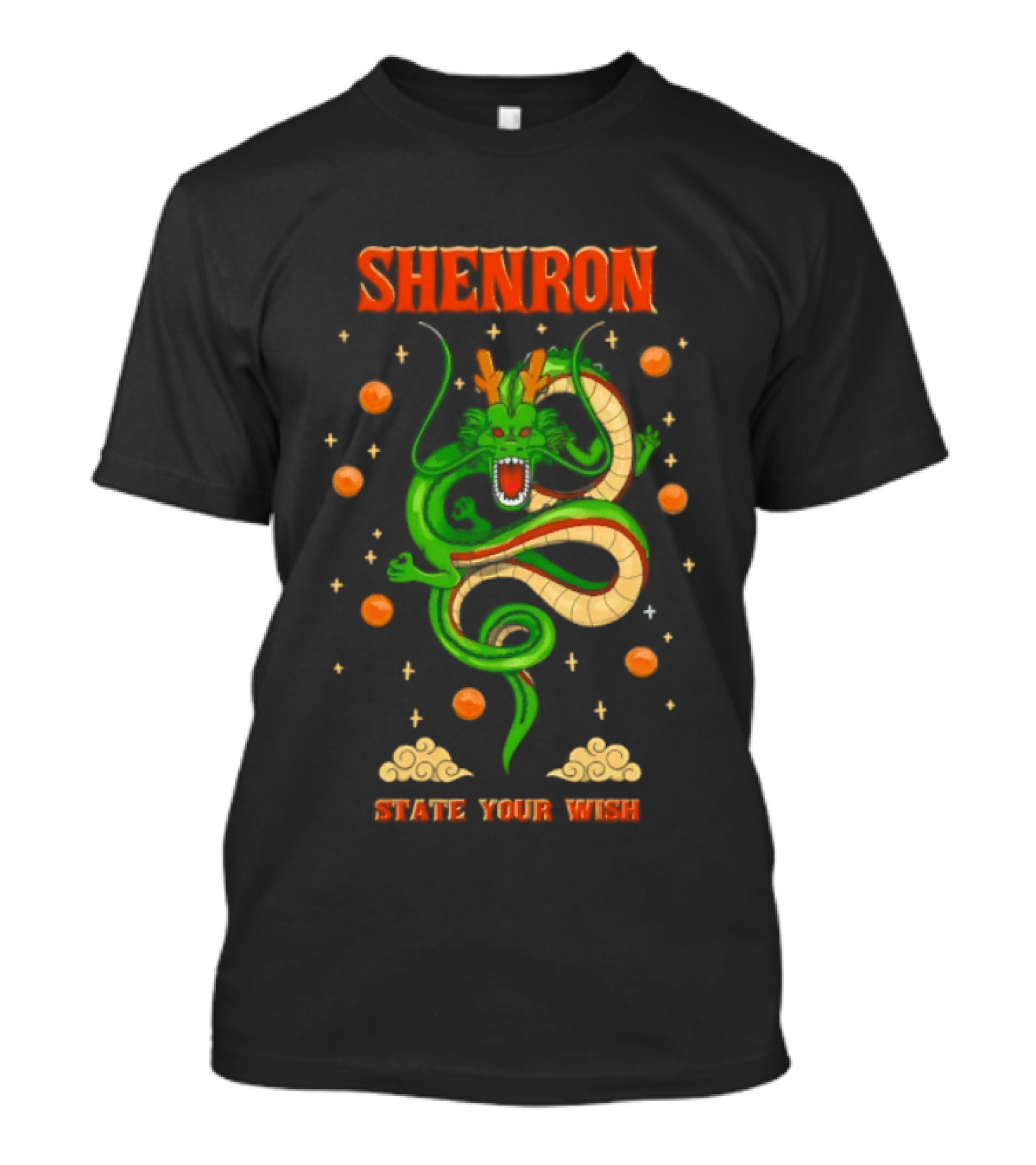 Shenron State Your Wish Dragon Ball Z Dragon Balls Anime T-Shirt