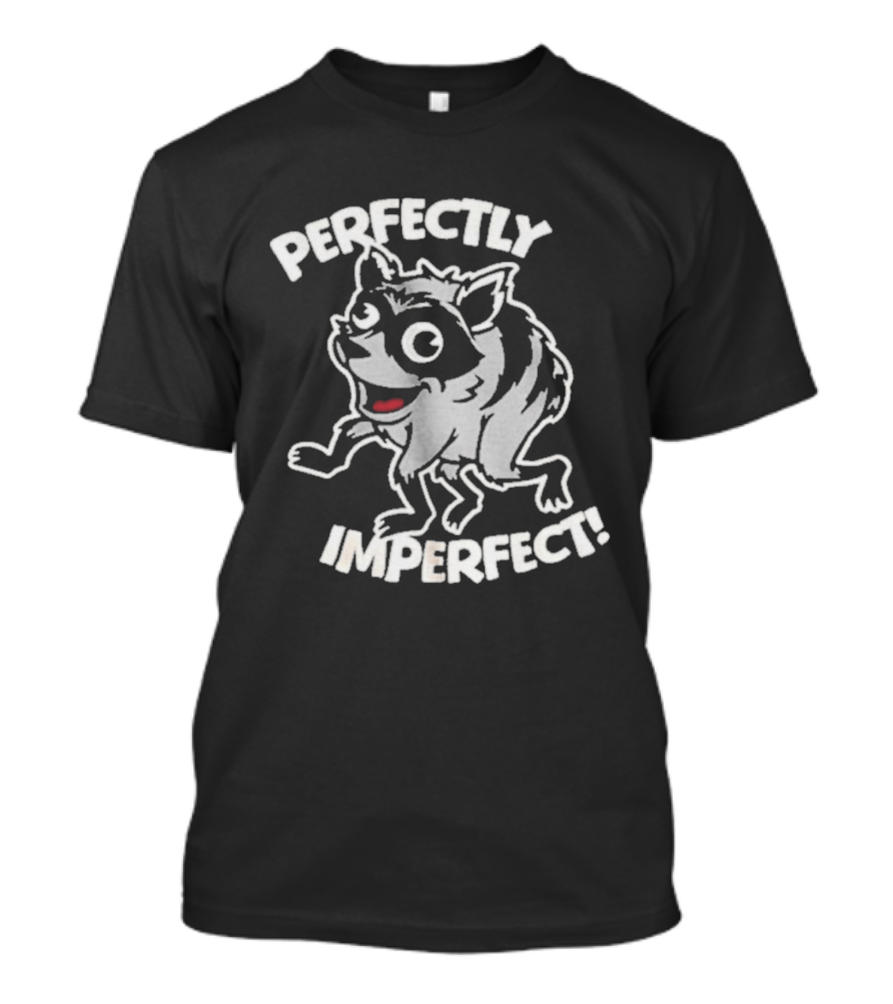Jimothy Perfectly Imperfect Cartoon Character Fun T-Shirt