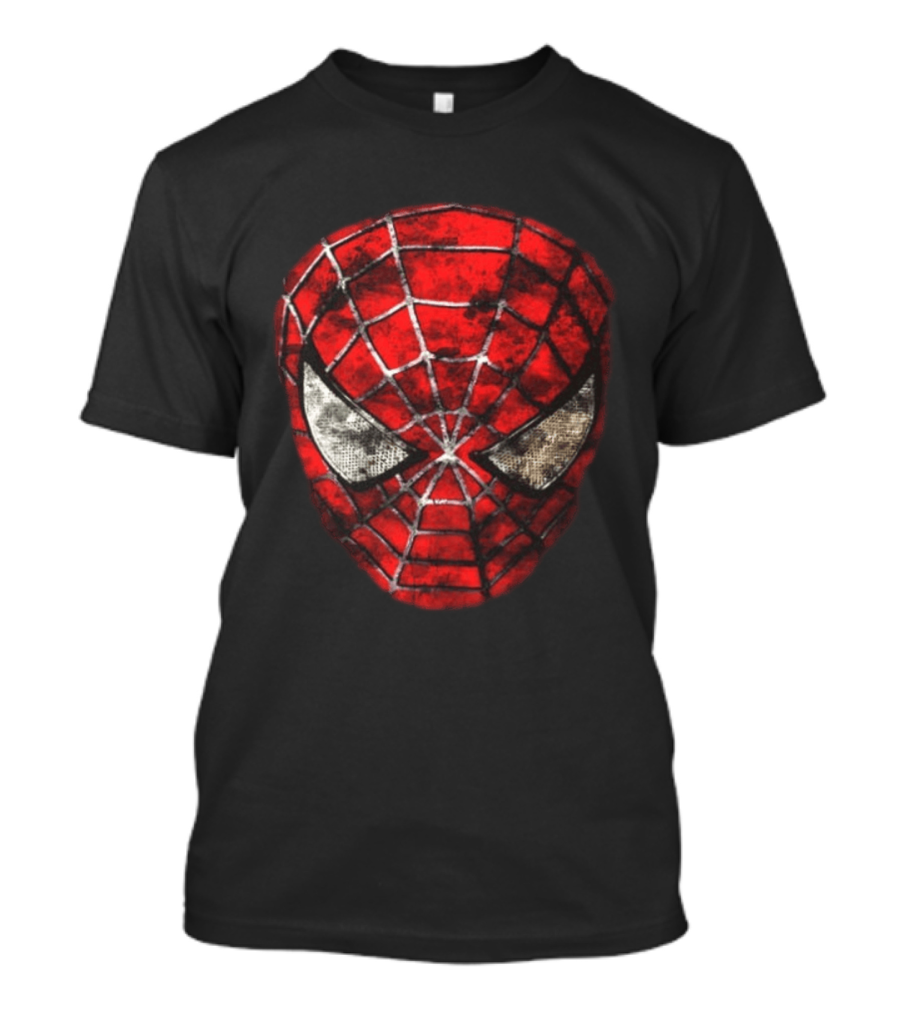 Spider Man 2 With Great Power Comes Great Responsibility Two Sided Iconic Mask T-Shirt