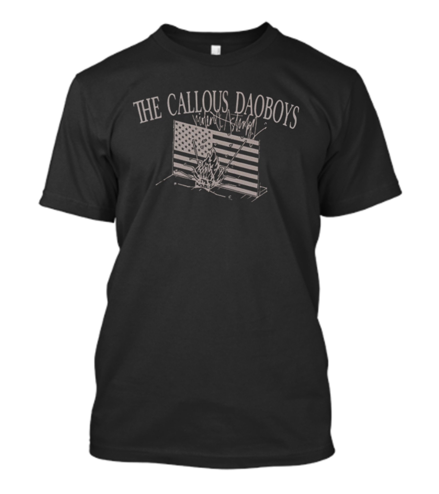 The Callous Daoboys When I See An American Flag Two Sided T-Shirt